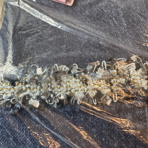 Avec Les Filles Navy Denim Mini Dress - Picture 8 of 9